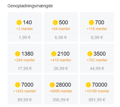 Hvad koster LiveMe pris