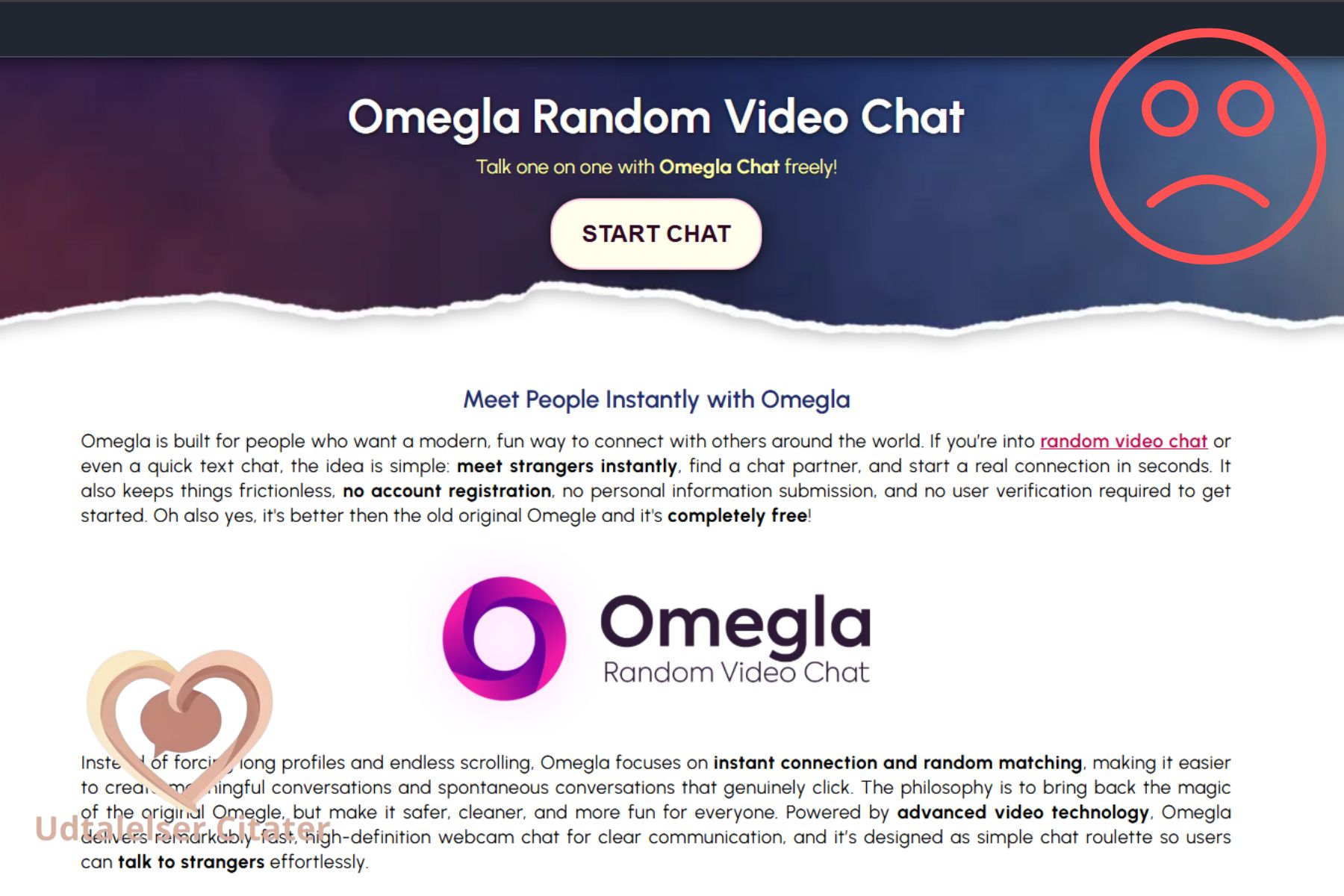 Omegla.chat Anmeldelse: Den "gratis" Omegle-afløser der tømmer din konto omegla chat Svindel