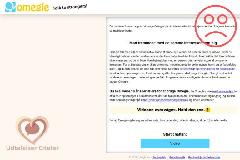 Omegle.fun: En hed romance eller bare en pivdyr genudsendelse på repeat? omegle fun Svindel