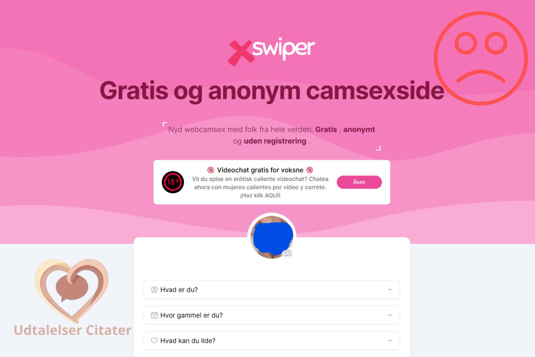 xSwiper: Gratis cam-sex eller bare en frekk omdirigeringsfælde? Min granskning